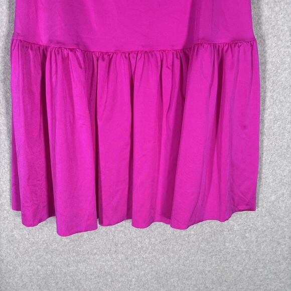 90s Kelle Skirt XL Pink Tiered Ruffle Pleated Pull On Dance Costume Ballet 80s‎ - Picture 3 of 8